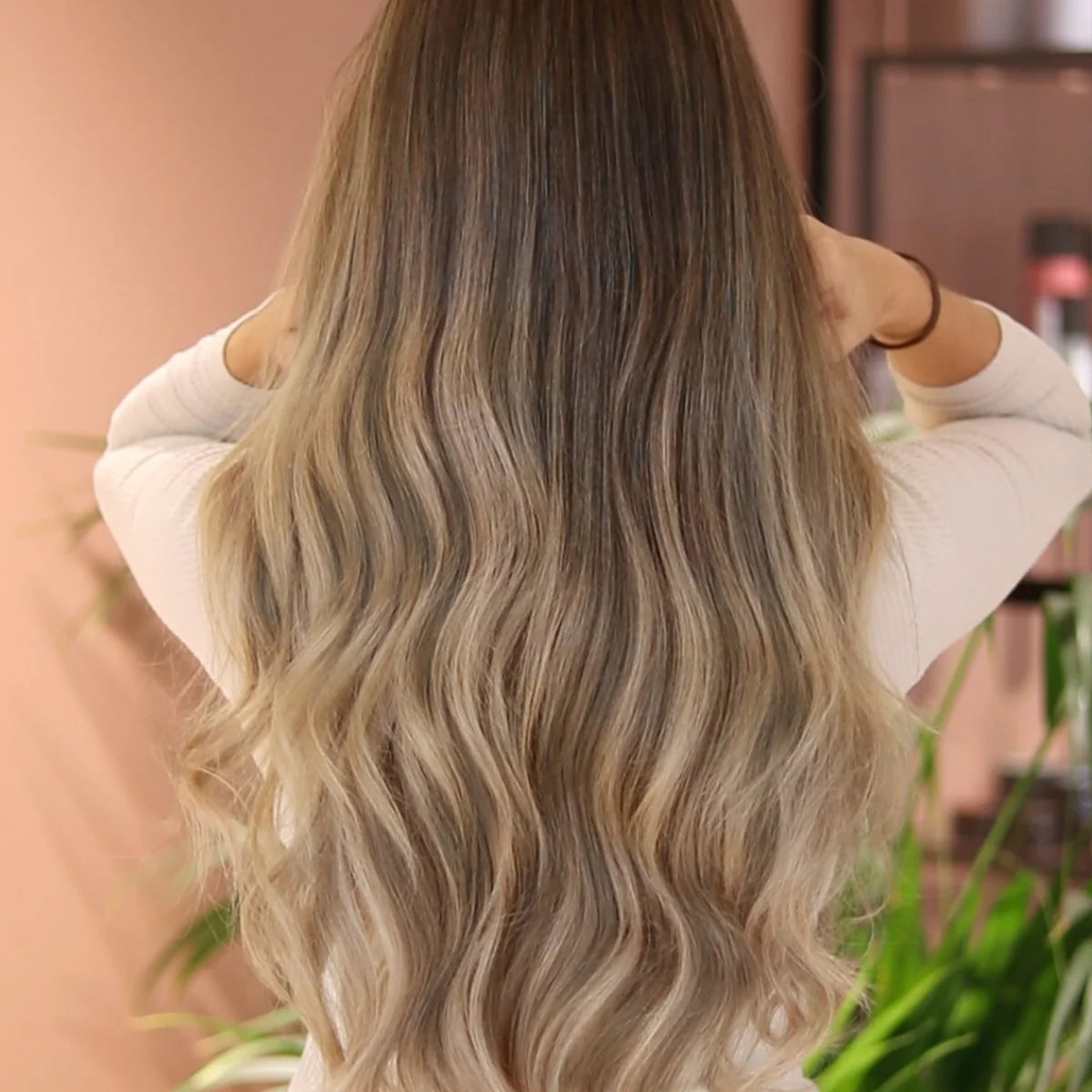 Tape-In Extensions Beige Blonde Balayage 3B+16B | HaarPrime.de
