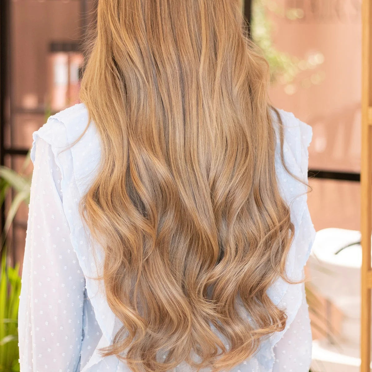 Keratin Bonding Extensions Caramelblond 10 aus russischem Echthaar