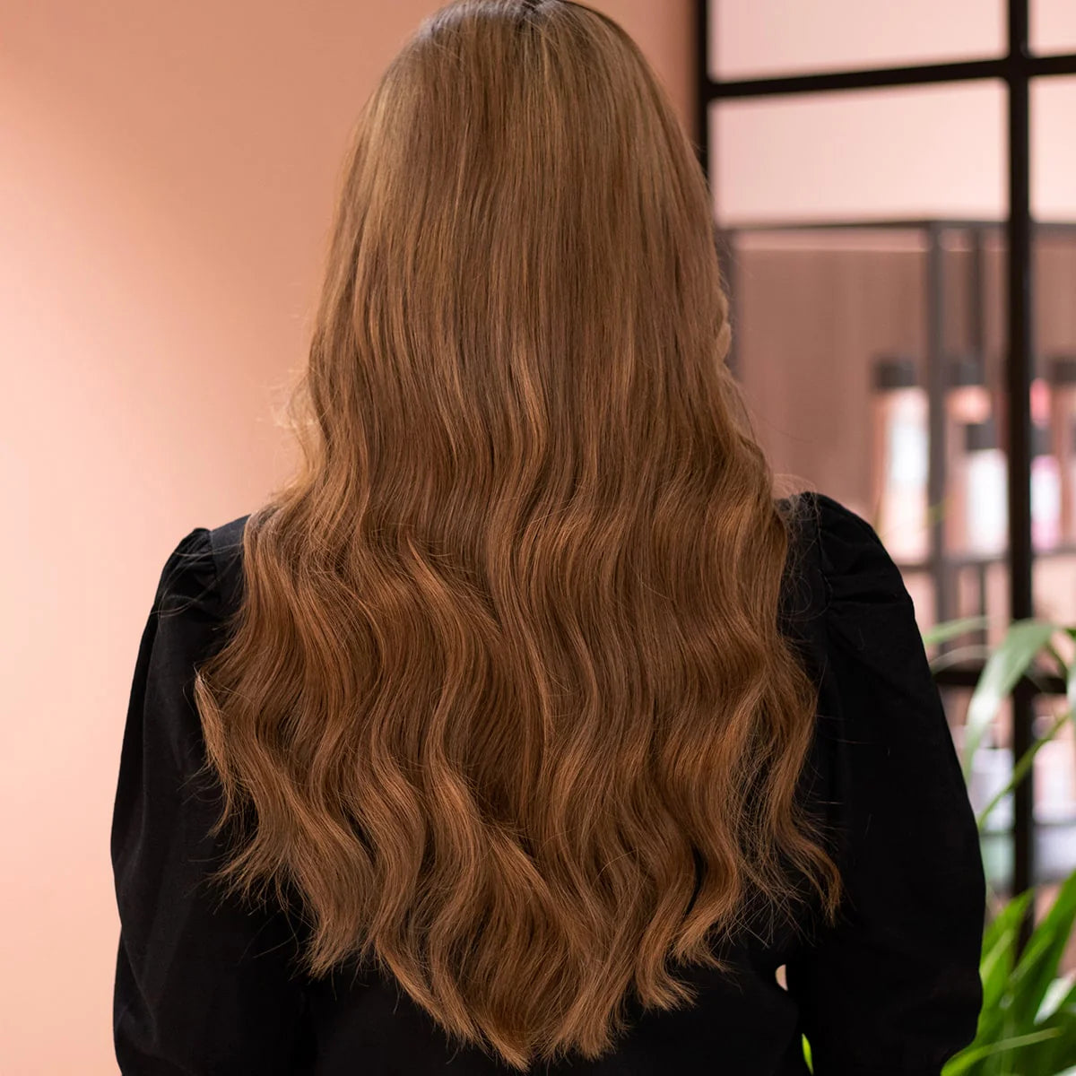 Keratin Bonding Extensions Kastanienbraun 6 aus russischem Echthaar