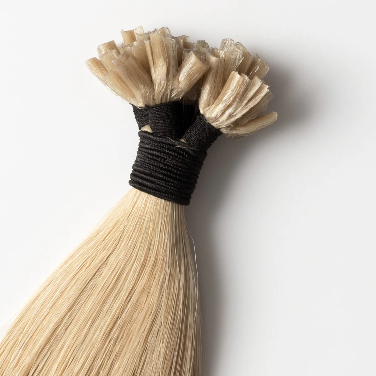 Naturblond Bonding Extensions 15 – dauerhafte Verlängerung mit Keratin