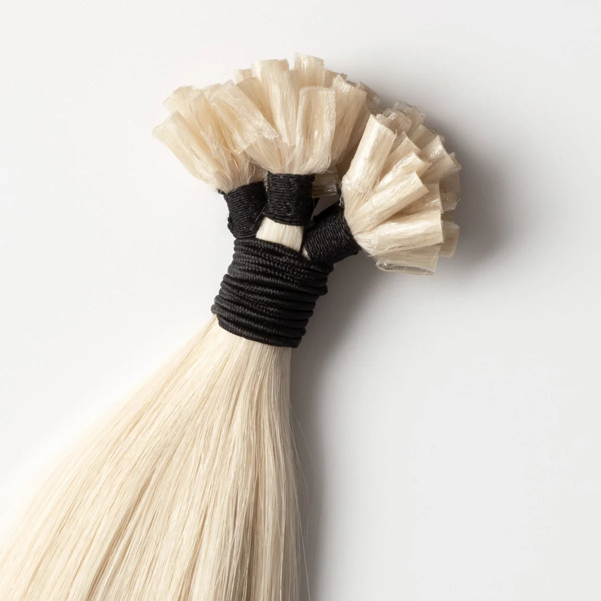 Bonding Extensions 60B – Light Ash Blonde Echthaar | HaarPrime.de