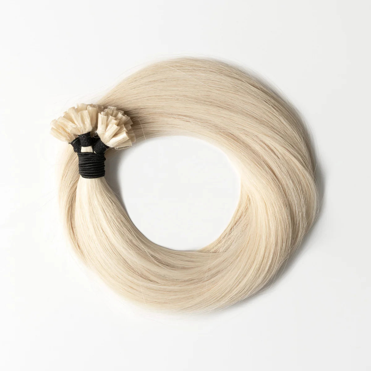 Bonding Extensions 60B – Light Ash Blonde Echthaar | HaarPrime.de