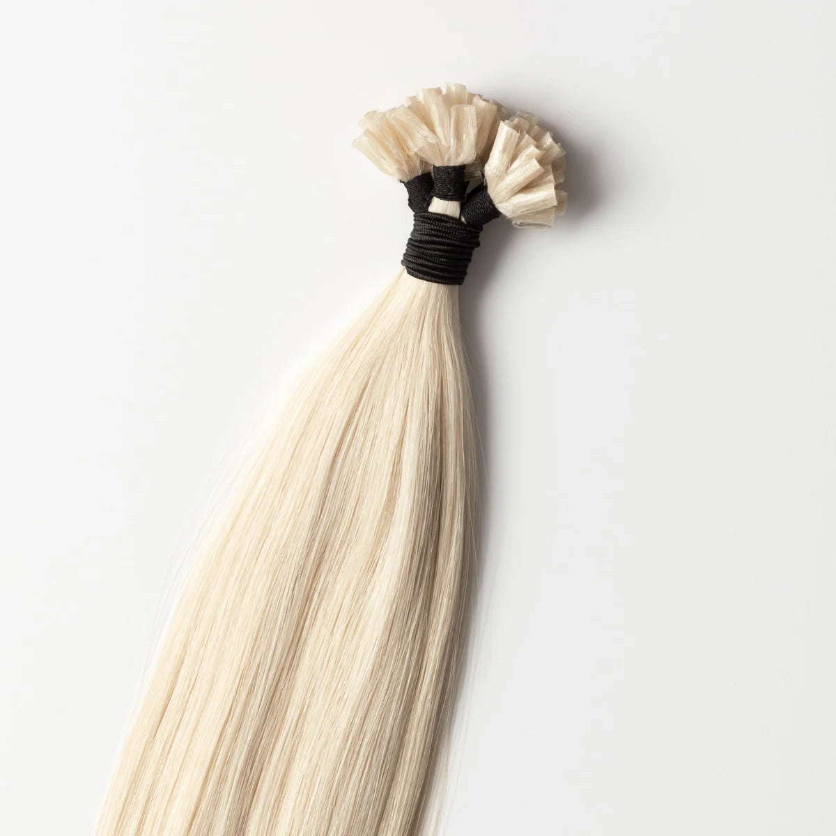 Bonding Extensions 60B – Light Ash Blonde Echthaar | HaarPrime.de