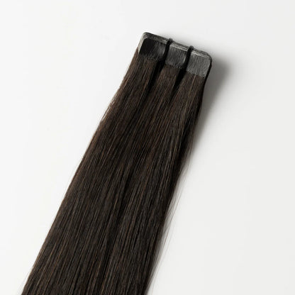 Tape in Extensions - Dark Natural Brown 1A