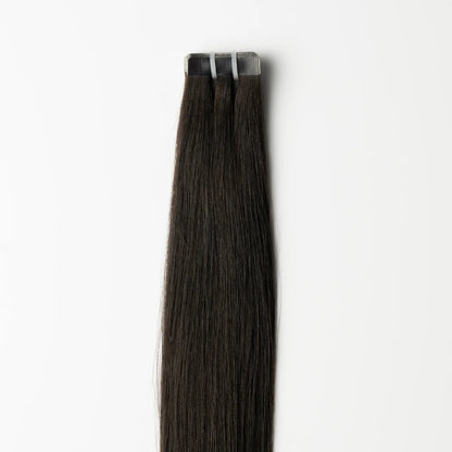 Tape in Extensions - Dark Natural Brown 1A